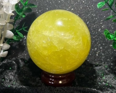 Yellow Citrine Sphere - Medium